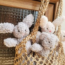 [천삼백케이] [꿈꾸는두부] 날아라미쎄스깡 DIY 몽고미 몽토끼 2종세트 취미 인형만들기, 06.몽고미그레이+몽토끼그레이