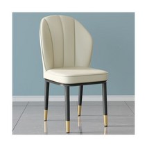 모던 디자이너 럭셔리 다이닝 의자 가죽 그레이 모바일 라운지 의자 거실 가구 YYY45XP, style16