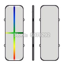 에어바운스 가정용 홈 에어 바이킹 미끄럼틀 시소 바나나 물놀이 놀이터 펌프 미니 트랙, 1x0.6x0.1m 펌프 없음, [16] colorful black