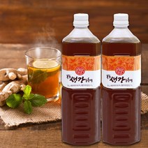 완주봉상생강 생강농축액 1L x 2, 2개, 1박스