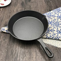 지아지 정품 통주물 무쇠 후라이팬, 6인치