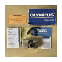 Olympus Stylus 120 35mm 포인트 & Shoot 필름 카메라 야시카 T4 매뉴얼, 1개