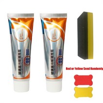 자동차유막제거제 유리막 산화세륨 유막제거 유리세정제 auto car glass Polishing degreaser clean oil film clean polish paste, 2pc 붙여 넣기 2pc 스폰지