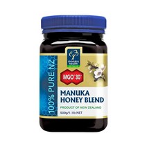 Manuka Health 마누카 헬스 MGO 30+ 마누카꿀 블렌드 500g Honey Blend, 1개