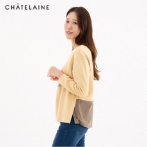 [샤트렌] HCAFTS205_로고 플라워 프린팅 티셔츠