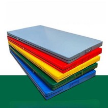 대형 낙법 구르기 유도 레슬링 체조 착지 에어 매트, 2Mx1M 두께5CM-방수PVC-펄코튼, 1개