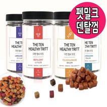 노즈워크 훈련용 큐브 애견 가수분해 더텐 헬씨트릿 알레르기 알러지 강아지 눈물간식 300g, 연어＋피부 300g
