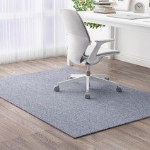 의자매트 긁힘방지 소음감소 카페트, 100*120cm, 6mm, 그레이, 1개