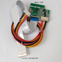 케이블 커넥터 I-PEX 20453-030T eDP LVDS 어댑터 플레이트 스위트 30P 2 레인 커넥터 연결 제어 보드, 한개옵션0