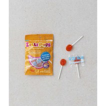 졸리팝 무설탕 막대사탕(오렌지)40g, 단일속성, 40g