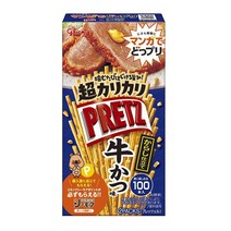 글리코 GLICO 초칼리카리플리츠규카츠 55g, 단품