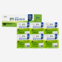 풀무원 칼슘연두부 (80gx6EA) [정성가득 맛좋은] 칼슘연두부 (80gx6EA) [건강식 영양가득] 1세트