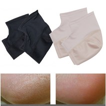 발 뒷 뒤꿈치 보호 실리콘 발 뒷 뒤꿈치 갈라짐 보호 각질 풋 패드 보호대, 풋패드 검정
