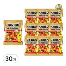 라이브잇 하리보 골드베렌젤리, 100g, 30개