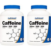 카페인 알약 1회 제공량당 200mg(500정), 500개(2개들이)