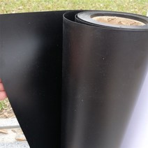 고투명 무광 유광 블랙 앤 화이트 얇은 아크릴판 하드 플라스틱 절연 PVC 판재 방염가공, 무광 블랙 두께0.2mm (61x100cm)