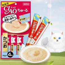 잘먹는 아기 고양이 습식 간식 길 짜먹는 스틱 대용량 과자 대용량 48ea
