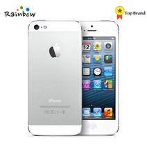 원래 아이폰 5 IOS 공장 풀린다 휴대 전화 IPS 8.0MP GPS 3G IOS 시스템 GSM 모바일 사용, iPhone 5 16GB|WHITE, 화이트, 16GB