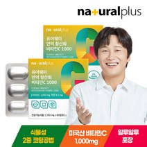 내츄럴플러스 퓨어웨이 면역 항산화 비타민C 1000 2박스 4개월분, 단품, 단품