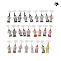 (낱개) 세피아 반영구색소 1회용 0.6ml 일회용색소 반영구재료, 블루컬렉션