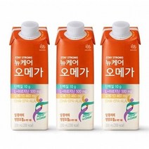 대상 뉴케어 오메가 암환자 영양식 200ml 60팩 암 노인 환자간식, 상세페이지 참조, 상세페이지 참조, 상세페이지 참조