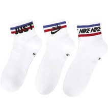 나이키 스포츠 양말 3개입 DX5080-100, 화이트