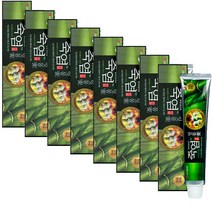 엘지생활건강 죽염 평생 잇몸건강 잇몸고 치약 120g (잇몸염증을 예방하는 9번 구운 죽염), 8개