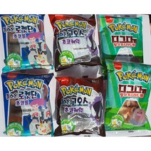 에스피씨 삼림 포켓몬빵( 로켓단초코롤/고오스초코케익/ 그다딸기카스타드) 3종세트* 2세트 총 6봉