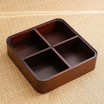 고급 이바지함 견과류 선물박스 원목 선물용 폐백 상자, 뚜껑 없는 수납함 25*7cm