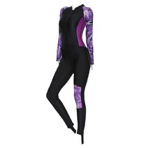 프리다이빙 슈트 웻 스쿠버 잠수복 서핑 여성 잠수복 다이빙 카누, 07 Purple M