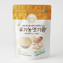 국내산 유기농 엿기름 식혜 엿질금 티백 20개입X2, 10g, 1개입, 2개