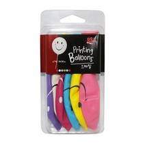 죠이하우스 파티풍선 12인치 스마일풍선 혼합5개입 죠이하우스 어린이집 유치원 초등학교 각종행사 파티용품, 12인치 스마일풍선 칼라혼합 5개입, 1개, 칼라혼합