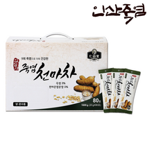 [맛보기 건빵 1봉 증정]인산가 죽염 천마차 20g X 80포 1박스 죽염본가 인산죽염