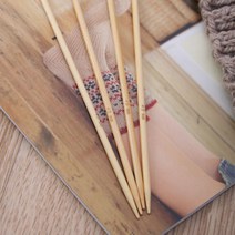 니뜨 대나무막대장갑바늘(1set-5개) 뜨개실무료도안증정 니뜨, 3.0mm
