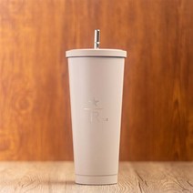 스타벅스 빨대텀블러 스테인리스 콜드컵 710 ml, E.그레이 틴팅 리틀 R710ml