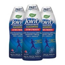 Natures Way [3개 SET] 조인트 무브먼트 리퀴드 글루코사민 33.8온스 [Natures Joint Movement Liquid Glucosamine 33.8oz, 1개