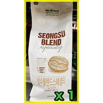 노브랜드 성수 블렌드 스페셜티 커피 원두 1키로 X 1개 NOBRAND SEONGSU BLEND SPECIALITY COFFEE WHOLE BEAN 1kg x 1, 1