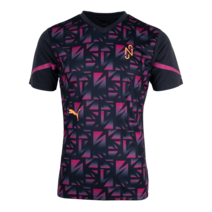 푸마 네이마르 JR 플레어 그래픽 저지 축구 반팔 티셔츠 체육복 운동복 상의 탑