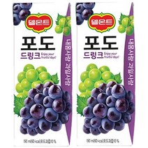 델몬트 포도 드링크 190ml x 32개