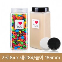 1000ml 곡물사각(A), 검정, 1개