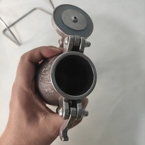 팝콘 기계 미니 핸드 크랭크 오래된 메이커 부풀린 쌀 메이커 중국 스타일 부풀린 옥수수, 01 100ml Random 1pcs