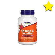 나우푸드 커큐인 400mg 50식물성 베지캡슐, 콜린 이노시톨 베지 캡슐 100정