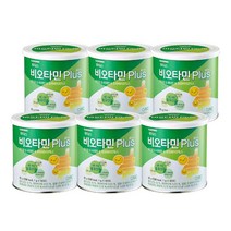 후디스 유아영양제 (NEW) 분유후디스 비오타민 플러스 유산균 비타민 프리바이오틱스 어린이영양제 90g 6캔 1세트, 2세트