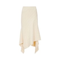 STELLA MCCARTNEY 스텔라 매카트니 여성 와이드 립 니트 스커트 - 크림