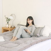 [생활/소품/최저] 두꺼운 마약웜매트 매트리스 자가발열토퍼 토퍼 양면 매트리스토퍼 푹신한토퍼 313580EA, 본상품선택