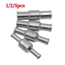 알루미늄 합금 편도 연료 비 반환 체크 밸브 가솔린 디젤 자동차 헬리콥터 선박 오토바이 신제품, 01 6mm_02 2pcs