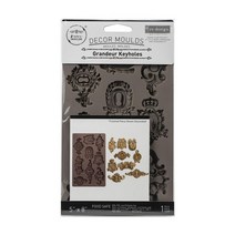 공예몰 Prima Marketing Re-Design Mould 그랜져 키홀스 / 캔들 석고방향제 빈티지 데코 실리콘 몰드
