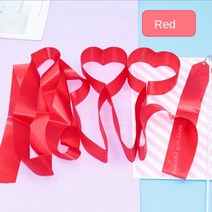 리듬체조리본 2m 4m 체조 컬러 리본 다채로운 체육관 리듬 장비 댄스 발레 스 트리머 트윌 링로드, 01 2 meters, 02 BH96-Red