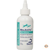 미국정품 말아세틱 오틱 클렌져 애완동물 귀 관리 용품 4온스