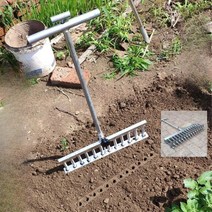 작물 이식기 양파 모종 심기 파종기 고추 들깨 모종삽 파종기 펀칭, 08.10cm 피치  톱니6개